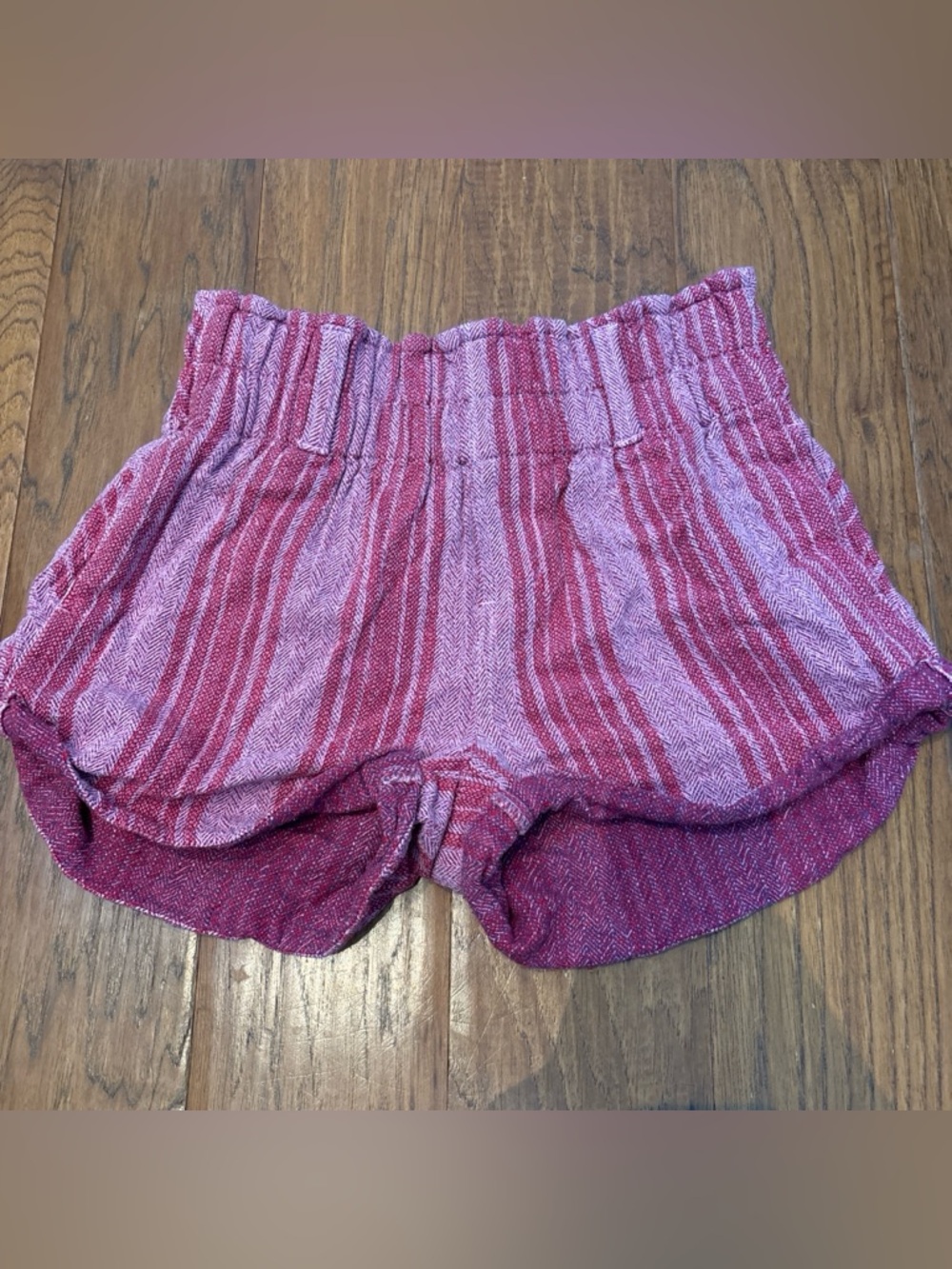 Free people Solar Flare Baja Striped Short in Red And Lilac Combo-sold out